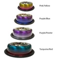 Valhoma Valhoma Non-Skid Multicolored Detachable Bowl PURPLE/BLU 64 oz/2 QT 3358-PB-64